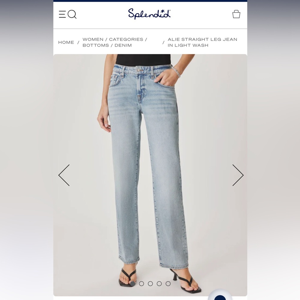 Revolve straight leg denim